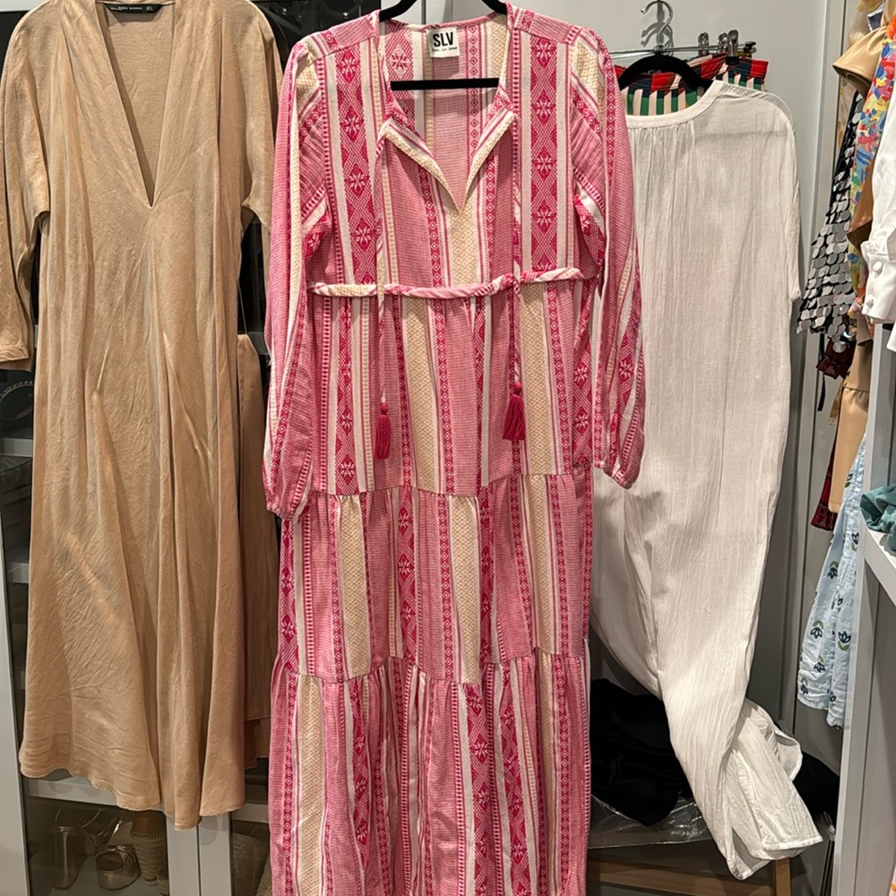 SLV maxi dress / tunic / cover up. One size